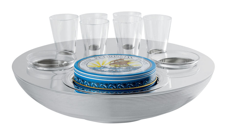 Transat Caviar Vodka Set For 6