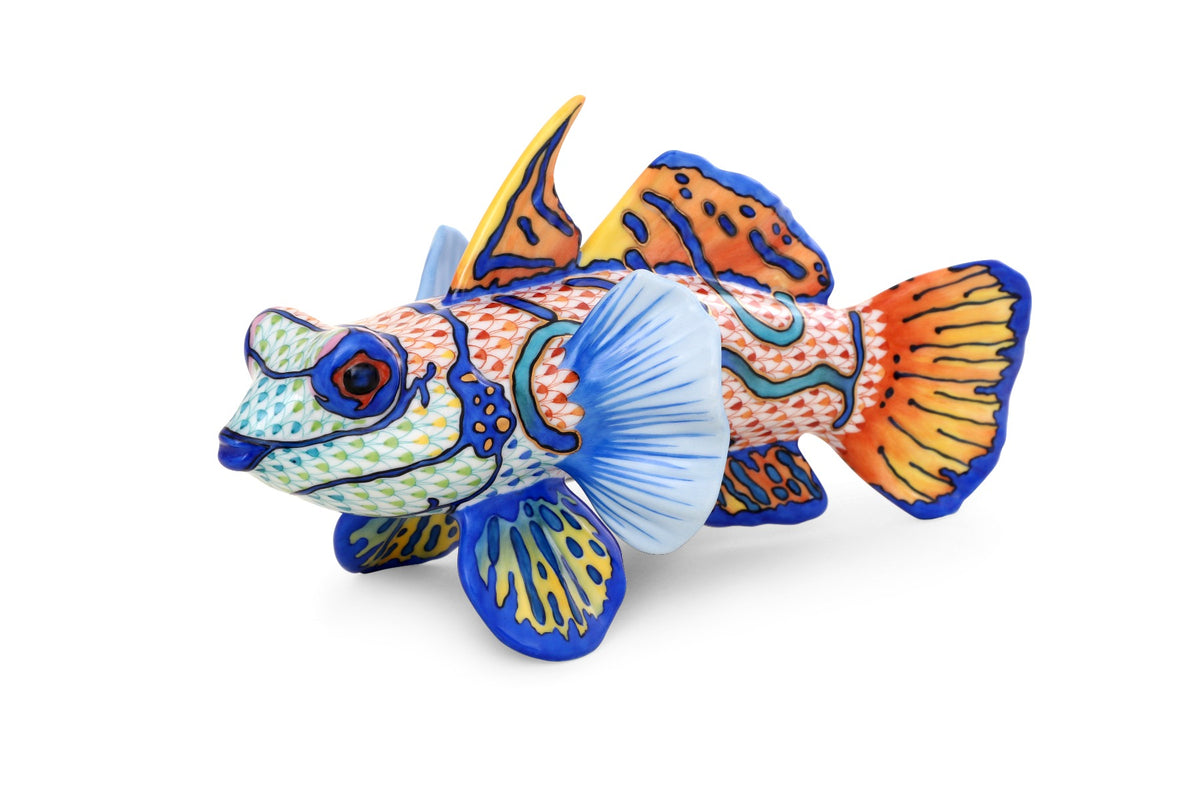 Mandarin Fish Figurine