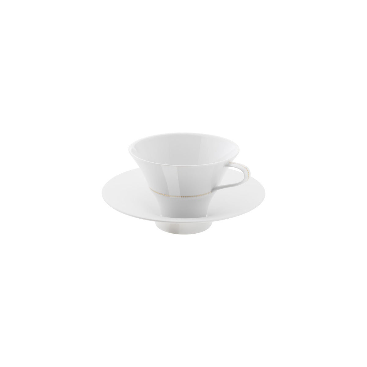 Tea Cup & Saucer, Conical