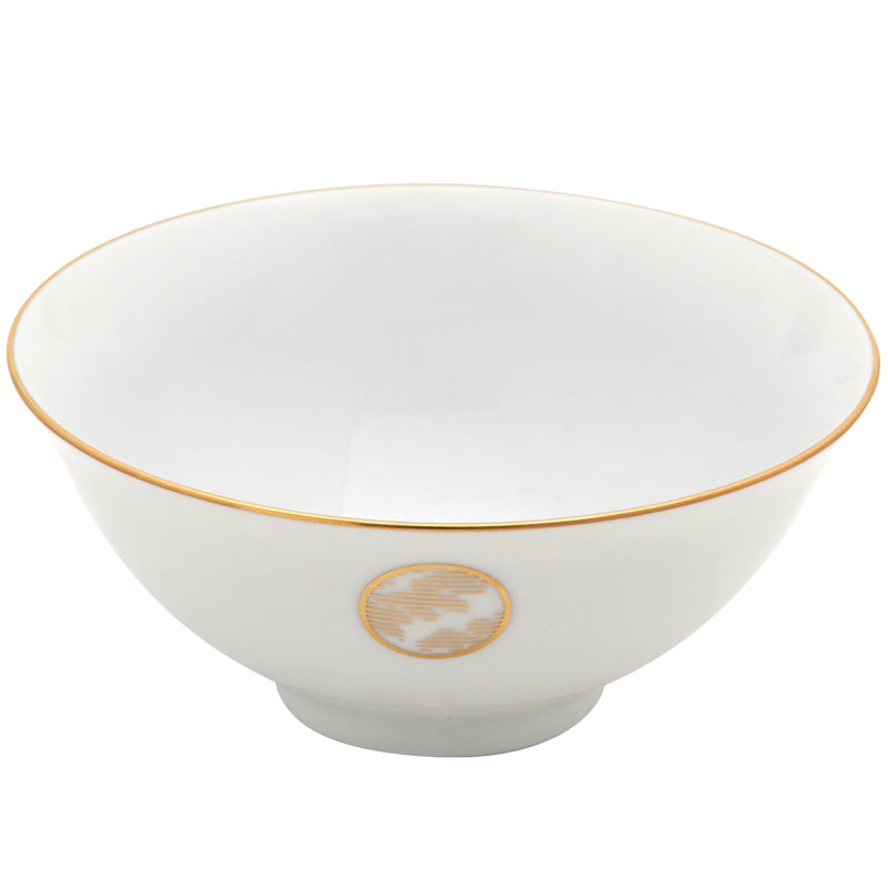 Gold rice bowl
