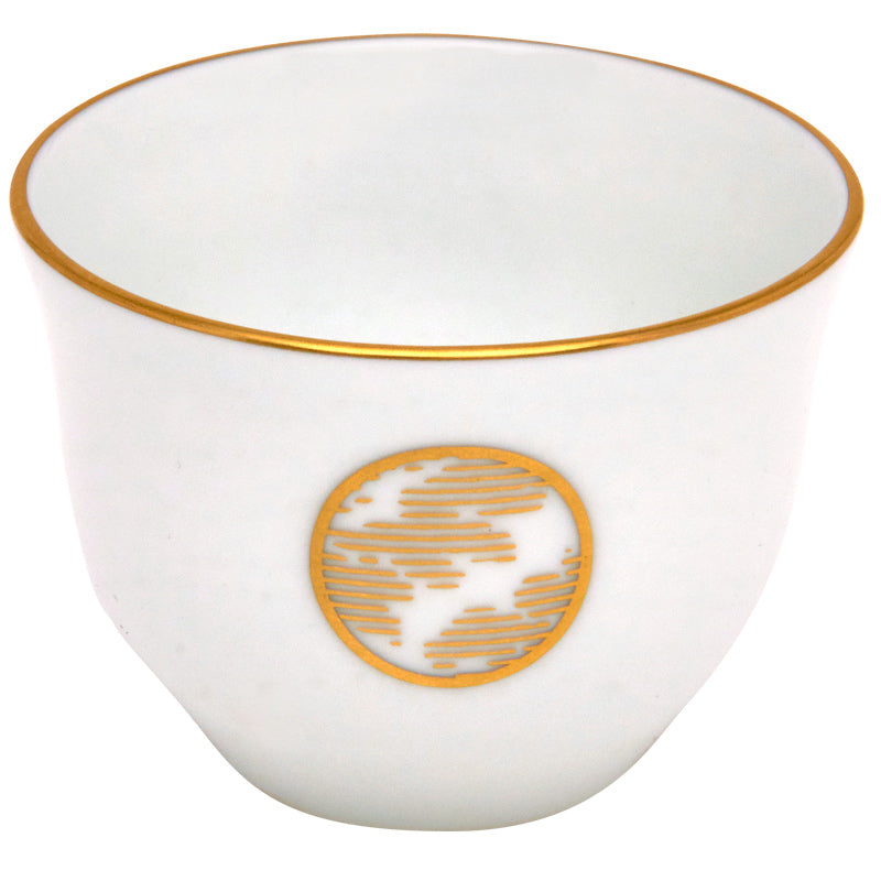 Gold oriental cup