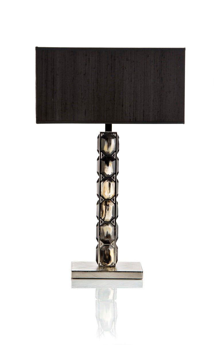 Lux Table  Lamp Brushed Palladium